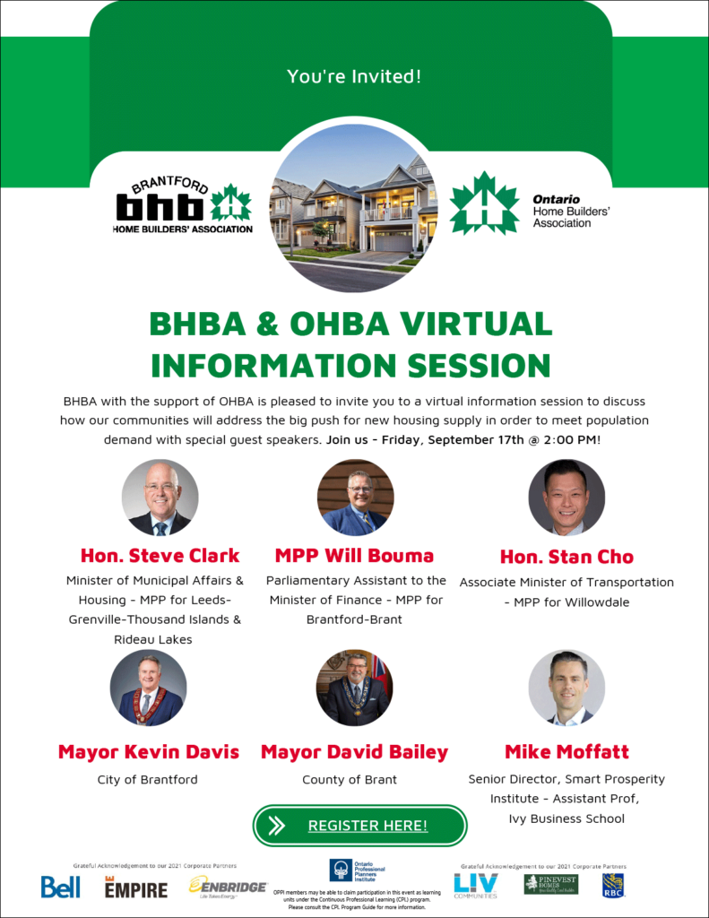 BHBA and OHBA Virtual Info Session