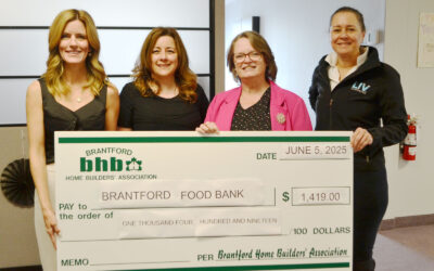 Supporting Our Community: BHBA Donates to Local Food Banks